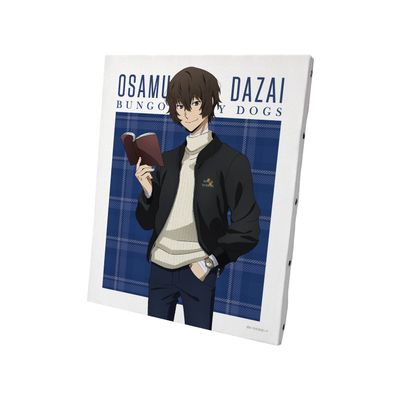 Bungo Stray Dogs Illustrated Illustration Osamu Dazai Winter Holiday Version Canvas Board