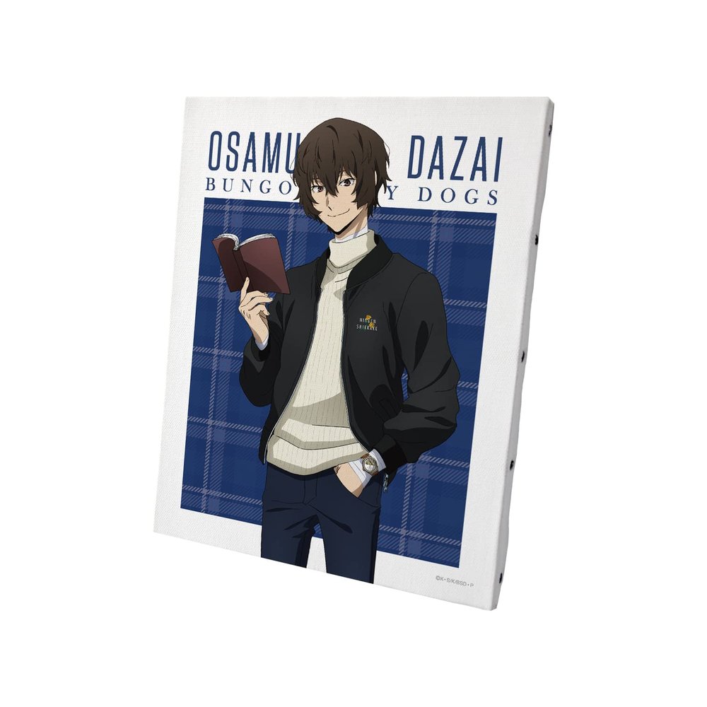 Bungo Stray Dogs Illustrated Illustration Osamu Dazai Winter Holiday Version Canvas Board