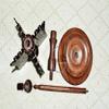Handcrafted Wooden Yarn Swift for Knitting and Crocheting Wool, Yarn String & Fiber Ball Winder, Knitting Umbrella, Swift Yarn Winder, Easily Wind Skeins into Center-Pull Balls (Swift&Bowl) view 3