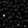 100pcs Faceted Fire Polished Pressed Czech Glass Beads 4mm (0.16in), Jet Black 23980 view 3