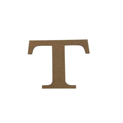 22" Wood Greek Letter Tau Unfinished, Fraternity and Sorority Greek Font, Craft Cutout on 1-4" MDF