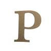 24" Wood Greek Letter Rho Unfinished, Fraternity and Sorority Greek Font, Craft Cutout on 1-4" MDF view 1