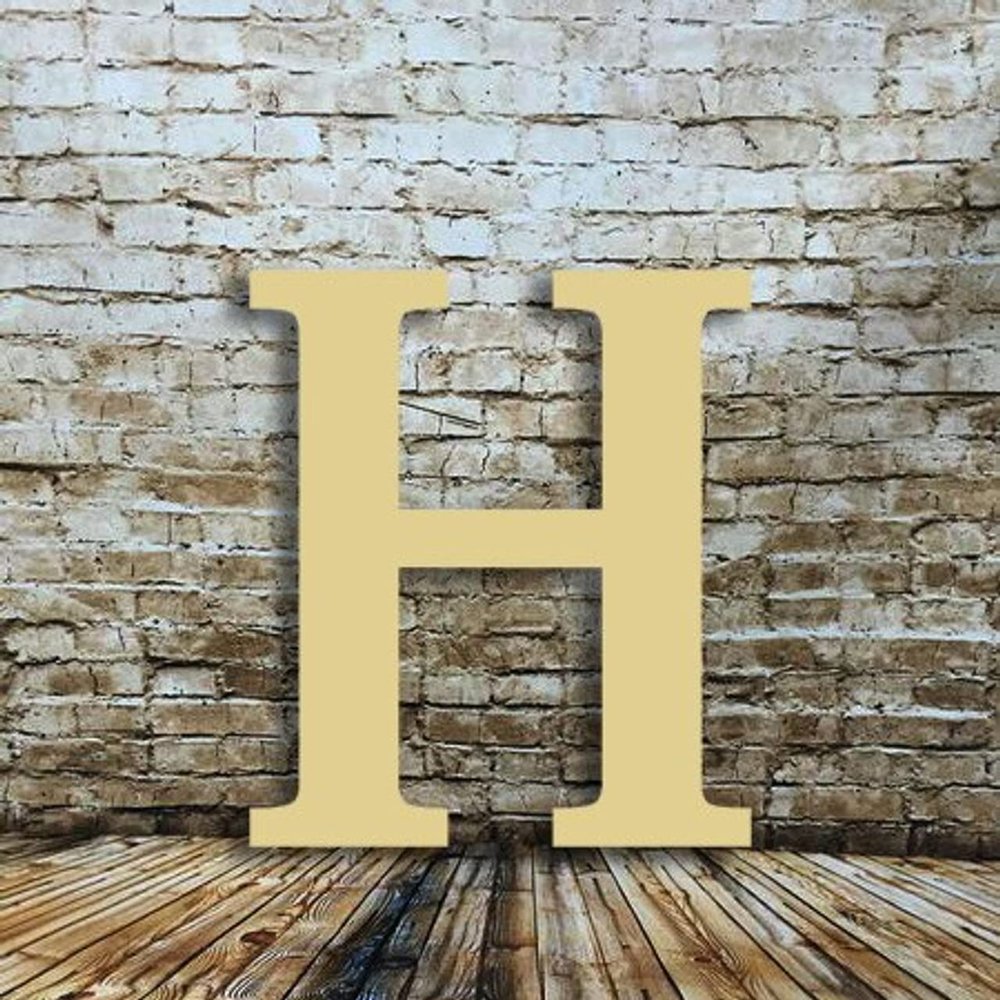 13" Wood Greek Letter ETA Unfinished, Fraternity and Sorority Greek Font, Craft Cutout on 1-4" MDF