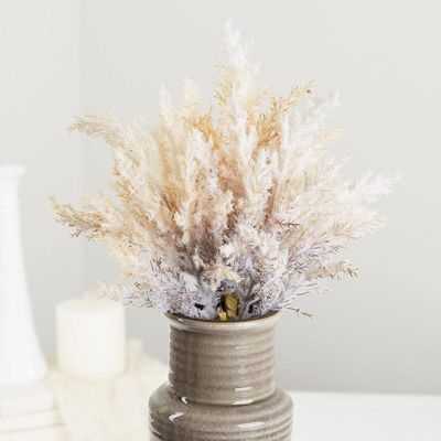 Factory Direct Craft Group of 2 Artificial Pampas Grass Bundles for Spring Decorating and Summer Arrangements