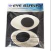 Follow Me Fursuit Eye Blanks Toony Variety, for Fursuiting, For Furries and Cosplay - DIY - eb12 - FurryBay (White, Size-7 is 5.0x4.6 or 127mm x 117mm) view 1