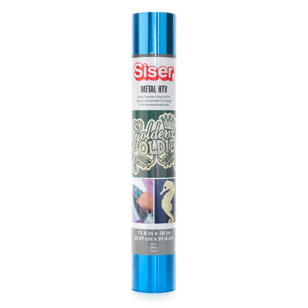 Siser Metal Heat Transfer Vinyl, 8 Pack