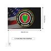 US Veteran 24th Mechnized Infantry Division 100% Polyester Fabric With Printing For Indoor Outdoor Decoration view 3