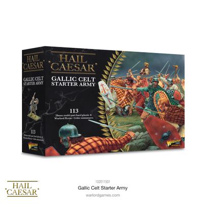 Warlord Games Hail Caesar: Gallic Celt Starter Army Military Table Top Wargaming Plastic Model Kit 102011501