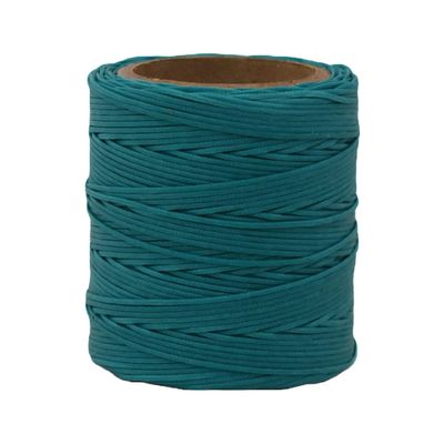 Maine Thread Braided Waxed Polycord, 70 Yards, Aqua (.020")