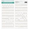 Craftelier - Self-Adhesive Chipboard Stickers with Alphabet Style - Uppercase and Lowercase, Numbers and Special Characters | Includes 166 Pieces - Approximate Size: 2.9 cm | Rose Gold Colour view 1