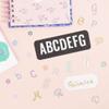 Craftelier - Self-Adhesive Chipboard Stickers with Alphabet Style - Uppercase and Lowercase, Numbers and Special Characters | Includes 166 Pieces - Approximate Size: 2.9 cm | Rose Gold Colour view 4
