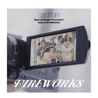 AIMERS Fireworks Special Single NEMO Platform Album Package+NEMO QR card+Official photocard+Selfie photocard+AMRS polaroid+Tracking (Random)