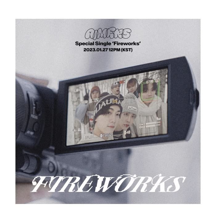 AIMERS Fireworks Special Single NEMO Platform Album Package+NEMO QR card+Official photocard+Selfie photocard+AMRS polaroid+Tracking (Random)