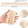 100pcs Cotton Candle Wick + Wooden Candle Wicks with Trimmer Crackling view 4
