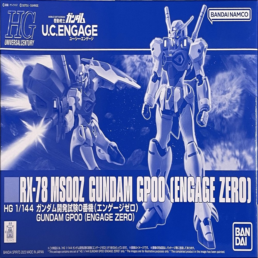 BANDAI HGUC U.C.Engage 1/144 RX-78 MS00Z Gundam GP00 [Engage Zero] (Japan Import)