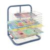 Kaplan Early Learning Tabletop Multipurpose Drying Rack, 15 Shelf Artwork Storage Rack for Classroom or Home Use view 3