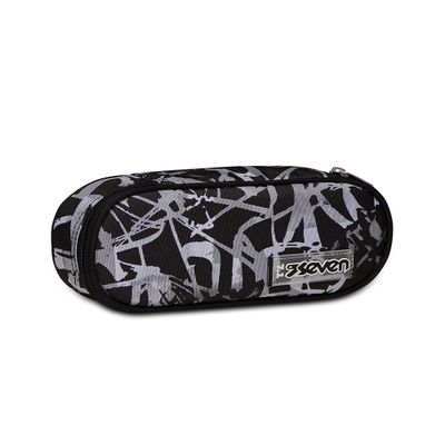 BUST ROUND PLUS SEVEN, Steel Gray, Pencil Case