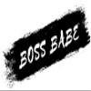 Infusion Boss Babe Rubber Stamp, 2 X 3 Wood Stamp view 2