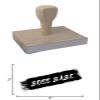 Infusion Boss Babe Rubber Stamp, 2 X 3 Wood Stamp view 4