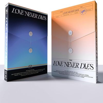 TNX - 2nd Mini Album Love Never Dies CD (2 Versions Set)