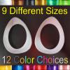 Follow Me Fursuit Eye Blanks Toony Variety, for Fursuiting, For Furries and Cosplay - DIY - eb2 - FurryBay (white, Size-8 5.5x4.8 or 139mm x 122mm) view 3
