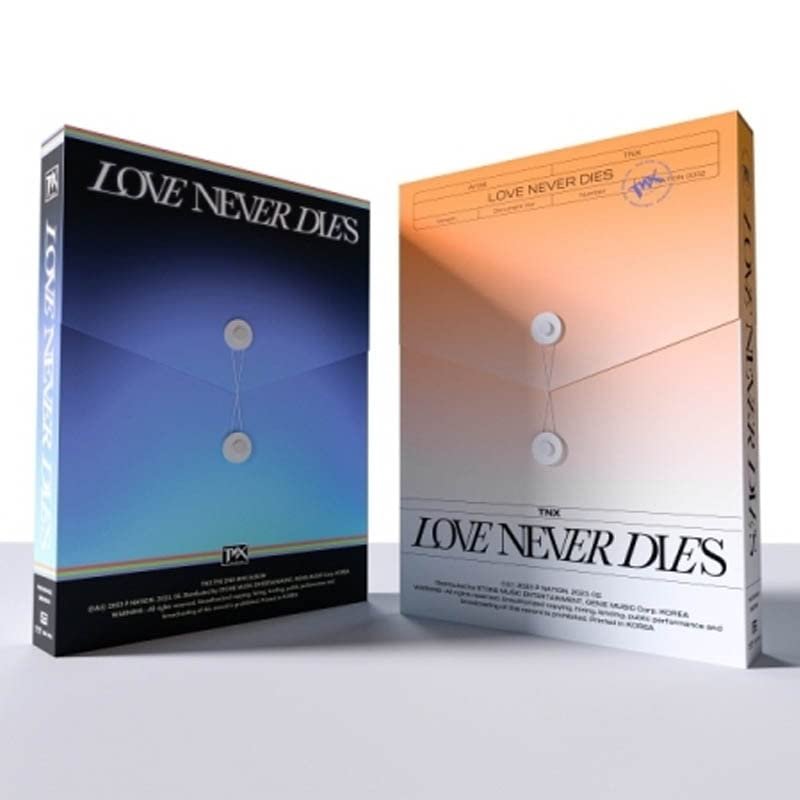 TNX Love Never Dies 2nd Mini Album 2Ver SET