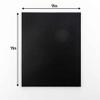 Poster Palooza 7x7 Black Foam Boards 3/16" Black Foam Core for Picture Frame Backings & Craft Projects Pack of 10 view 3