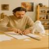 13.5x40 White Foam Boards 3/16" White Foam Core for Picture Frame Backings & Craft Projects Pack of 10 view 4