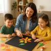 Poster Palooza 17x21 Black Foam Boards 3/16" Black Foam Core for Picture Frame Backings & Craft Projects Pack of 100 view 2
