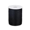 Xiezyu 2.5 mm Nylon Satin Cord Thread Beading String for Macrame Bracelets Chinese Knotting,Necklaces,Jewelry Making 109 Yards (Black) view 1