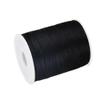 Xiezyu 2.5 mm Nylon Satin Cord Thread Beading String for Macrame Bracelets Chinese Knotting,Necklaces,Jewelry Making 109 Yards (Black) view 2