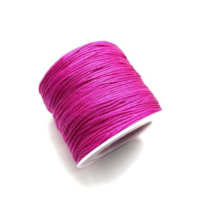 ELYZER 10Meters/lot 0.8mm Nylon Cord Thread Cord Bracelet Braided String Suitable for DIY Tassels Beading String Thread Bracelet Rope (Color : 18)