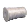 Xiezyu 2.5 mm Nylon Satin Cord Thread Beading String for Macrame Bracelets Chinese Knotting,Necklaces,Jewelry Making 109 Yards (White) view 2