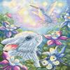 Wizardi Letistitch Counted Cross Stitch Kit on Canvas Aida with Summer Splendor. Incredible Chart 9.45 * 7.48 inches L8054. Fantastic for Embroidery & Needlework Amateurs view 1