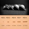 Leather Stamps - 1 Piece or Set of 5 Leather Stamping Tools in Stainless Steel (PZ3-5, one Piece) view 2
