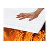 Ceramic Fiber Blanket - Insulation Baffle Fire Blanket - High Density Heat 2400F(1315C) - for Stoves, Kilns, Fire Bricks, Boilers, Blacksmithing, Pizza Ovens (Color : White, Size : 20MM-61x720cm) view 2