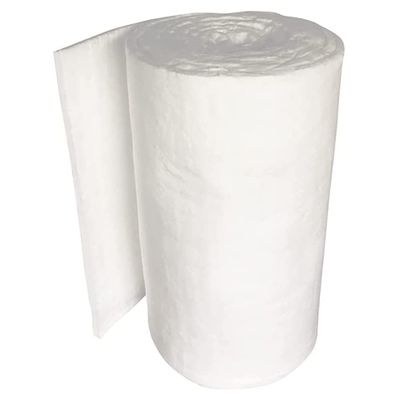 Ceramic Fiber Insulation Baffle Fire Blanket - Heat 2400F (1315C) - for Forge, Foundry, Furnace, Kiln, Wood Stove, Pizza Oven, Dishwasher Insulation Blanket (Color : White, Size : 30MM-61x100cm)