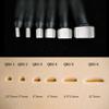 Leather Stamping Tool Beveling Set Undercut Beveler Stamps Smooth Angle Beveler - 1 Piece or Set of 6 Leather Stamping Tools in Stainless Steel (QB2-4, one Piece) view 2