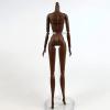 Replacement 1/6 Jointed Movable Doll Making Body for 11.5" Dollhouse DIY Body Dolls Accessories (Chocolate) view 3