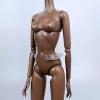 Replacement 1/6 Jointed Movable Doll Making Body for 11.5" Dollhouse DIY Body Dolls Accessories (Chocolate) view 4