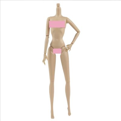 Replacement 1/6 Jointed Movable Nude Doll Making Body for 11.5" Dollhouse DIY Body Dolls Accessories (Nude)