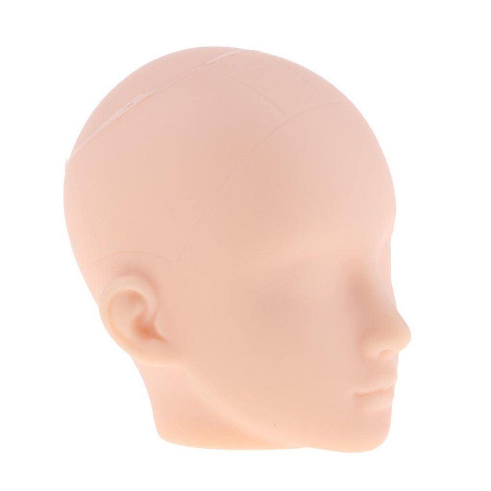 Leefasy 1/6 Bjd Head Male Ball-Jointed Doll Head DIY Parts Practise Make Up B