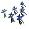 Postage Stamp F/A-18C Blue Angel 6 PC Gift Set 1/150 PSBA001 view 2