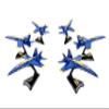 Postage Stamp F/A-18C Blue Angel 6 PC Gift Set 1/150 PSBA001 view 3