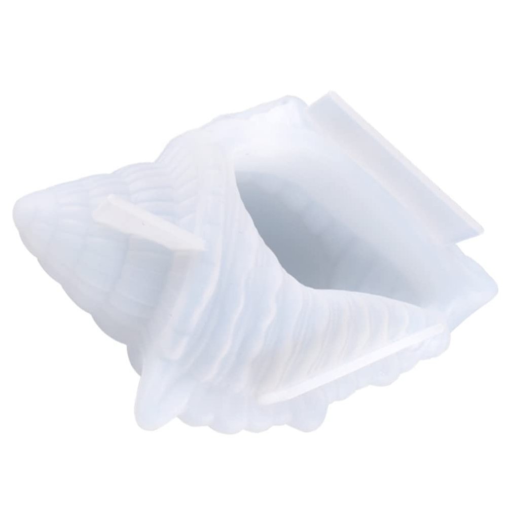 NOLITOY Silicone Conch Shaped Tray , Epoxy Resin Casting for Making Jewelry Tray Dish Storage Home Decor