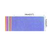homeemoh 50 Sheets Single-Sided Glitter Origami Paper Iridescent Paper for Handcraft, Shinny Folding Paper for Kids Adults,Rectangle 2.8"x5.5" view 2
