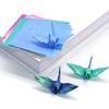 homeemoh 50 Sheets Single-Sided Glitter Origami Paper Iridescent Paper for Handcraft, Shinny Folding Paper for Kids Adults,Square 2.8"x2.8" view 3