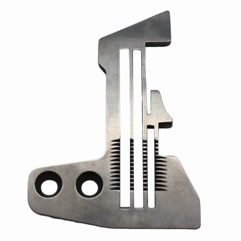 Cutex Needle Plate Part Number #210797 Compatible with Pegasus E52 Industrial Overlock Sewing Machine