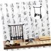 DECHOUS Simple Design Pen Hanger Calligraphy Brush Stand Vintage Pen Holder for Ink Brushes view 2