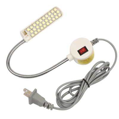 GYLSLW Sewing Machine Light, 30 LED Flexible Gooseneck Work Light with Magnetic Base for Sewing Machine, Drills, Desks, Lathe Lamp Lights, Machine Studio Lamp